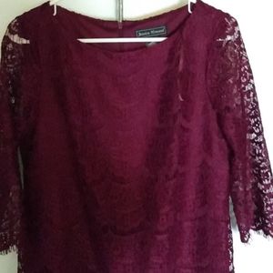 Lace Ruby Jessica Howard Petite Dress